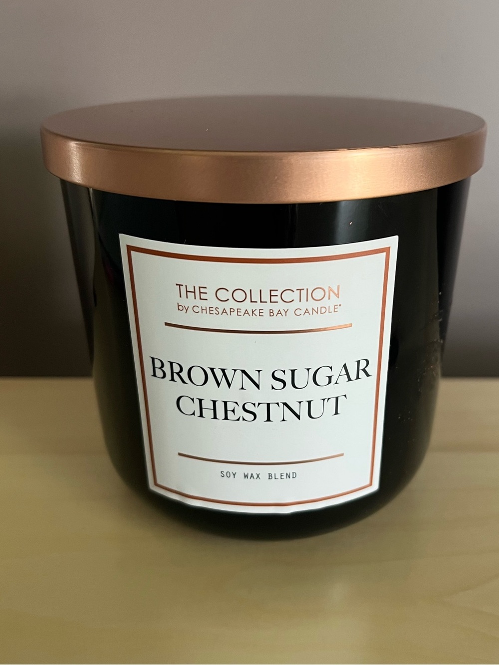 The Collection Chesapeake Bay Brown Sugar Chestnut New Two Wick Soy Blend Candle